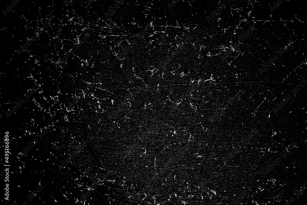 Poster white scratches isolated on black background