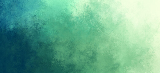 Fototapeta na wymiar Blue green painted paper texture background design 