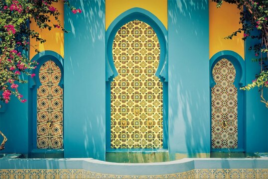 Fountain morocco style