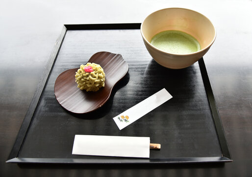抹茶と和菓子