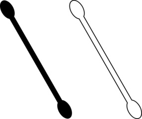 Cotton buds icon vector illustration on white background..eps