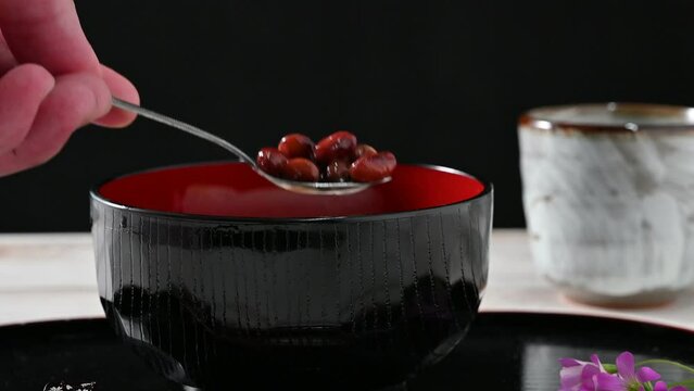 Japanese traditional bean paste