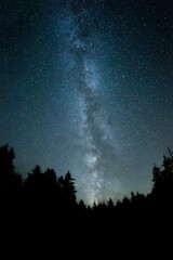 Fototapeta na wymiar Milky Way Galaxy at Night