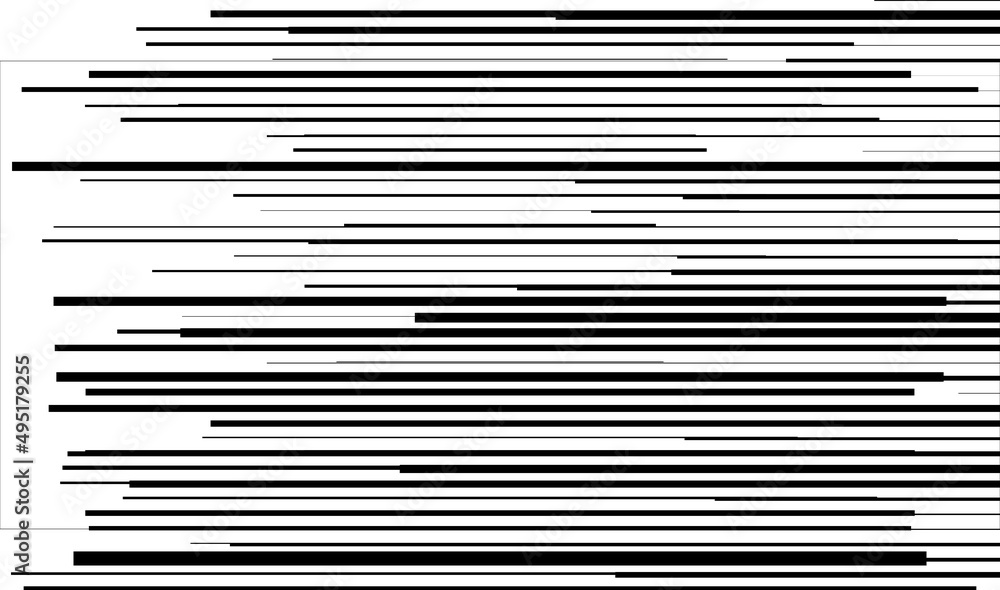 Aufkleber random straight parallel lines, stripes geometric vector pattern