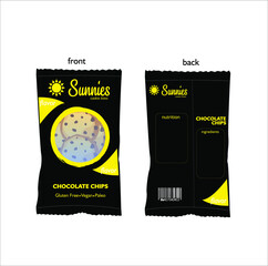 design packaging of snack