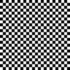 Checkered, squared pattern element. Race, racing, finishing line flag. Chessboard, checkerboard shape vector - obrazy, fototapety, plakaty