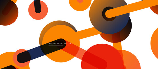 Network concept abstract background. Dots connection. Big data idea. Business template for wallpaper, banner, background or landing