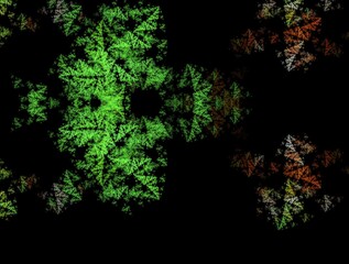 Imaginatory fractal abstract background Image