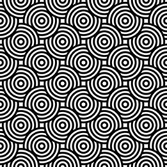Seamless repeating geometric pattern illustration design