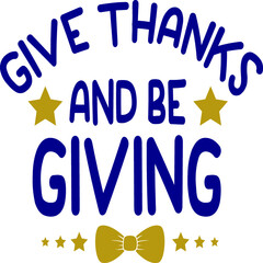 Thanksgiving T-shirt and SVG Design