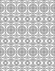 Geometric KDP Pattern Coloring pages