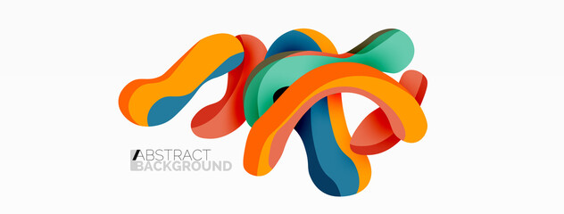 Creative geometric wallpaper. Splash liquid wave fluid shapes background. Techno business template for wallpaper, banner, background or landing