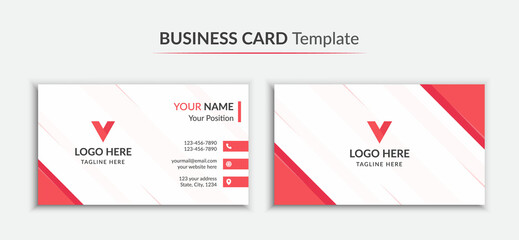 Stylish name card and business card