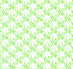Grass Vector Seamless Repeting Pattern