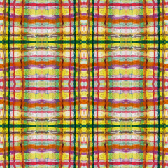 Abstract oil painting stripes seamless pattern