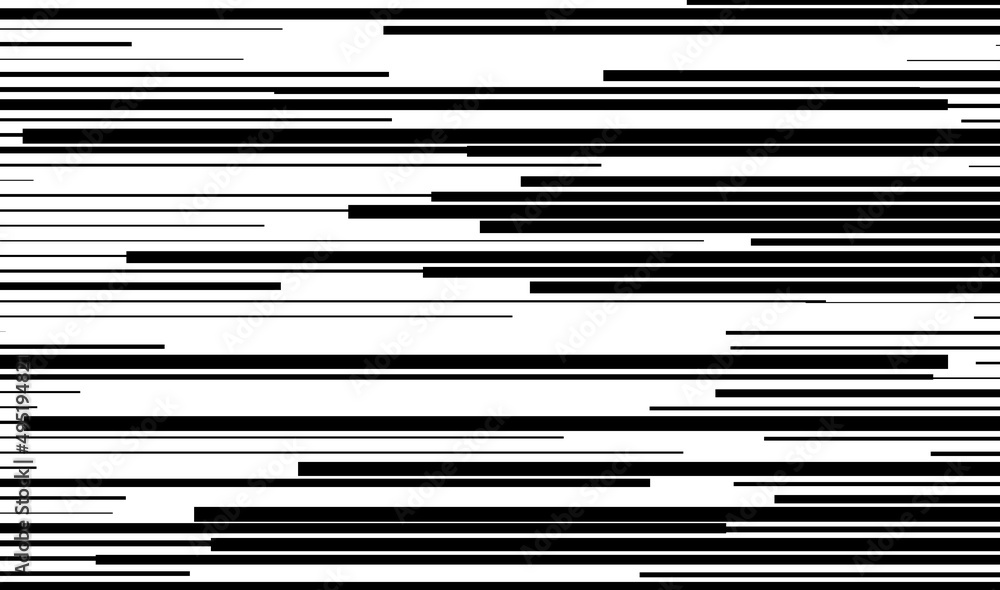 Aufkleber random straight parallel lines, stripes geometric vector pattern