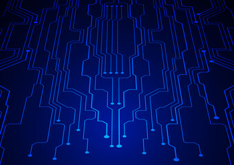 Circuit technology background with hi-tech
