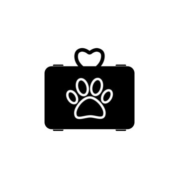 Veterinary icon isolated on white background