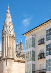 Naklejka premium Burgos an ancient city of art