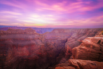 Parc National du Grand Canyon, West Rim, Arizona, États-Unis.