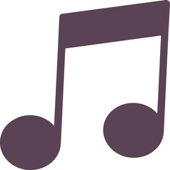 Musical Note Line Art Illustration © Good Studio