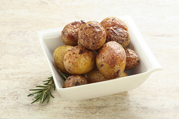 Roasted baby potato with rosemary