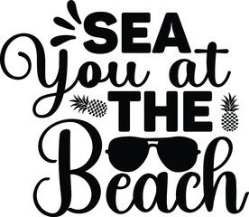 beach svg cut files