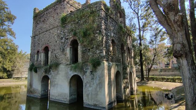 Napoli &ndash; Panoramica del Castello di Gondar alla Mostra d'Oltremare