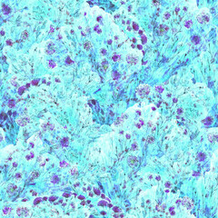 Obraz premium Abstract floral seamless pattern. Design for fabrics, wallpapers, wrapping paper, surfaces.