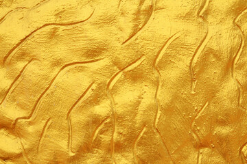 golden cement texture background