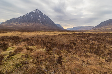 Looking up to The Buachaille
