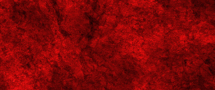 Abstract red background with texture grunge, old vintage paint spatter, black and red color design, blood dark wall texture background, halloween background scary.