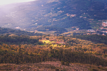 view from the top of the mountain