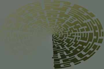 virid Illustration unusual drawing interesting abstract green background