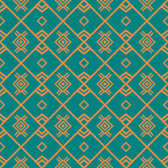 Traditional tribal or Modern native thai ikat pattern. Geometric ethnic background for pattern seamless design or wallpaper.