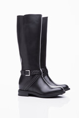 woman shoes isolated on white