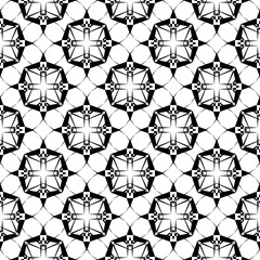 Geometric seamless pattern, ornament, fashion print, vector decorative texture.