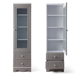 wardrobe isolated on white background