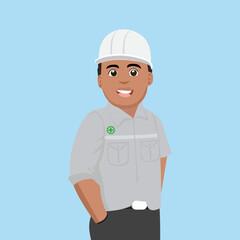 Technician and builders and engineers and mechanics and construction worker vector illustration