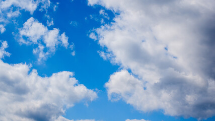 Blue sky with clouds