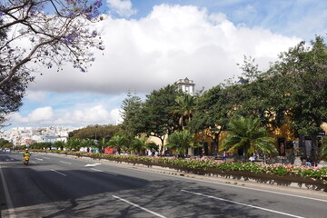 Hauptstraße zwischen Triana und Vegueta in Las Palmas de Gran Canaria