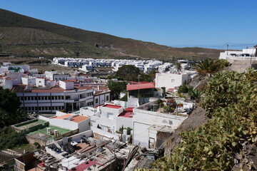 Blick auf Ageaete auf Gran Canaria