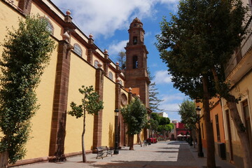 Kirche von Gáldar auf Gran Canaria - obrazy, fototapety, plakaty