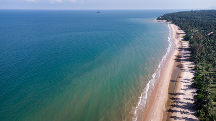 Fototapeta na wymiar Chumphon Coast South Thailand