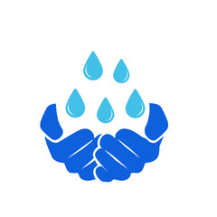 Fototapeta na wymiar Water drop logo template vector 