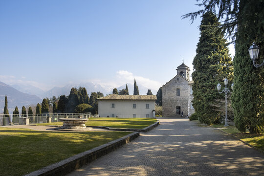 Abbazia di Piona, Colico (Lecco) sul lago di Como, Italia