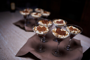 chocolate cake with nuts