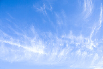 blue sky and clouds