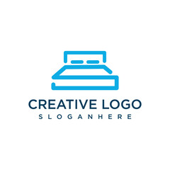 letter S logo design template vector graphics