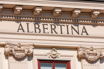 Albertina museum in Vienna, Austria